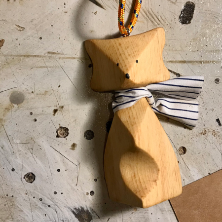 Atelier renard en bois