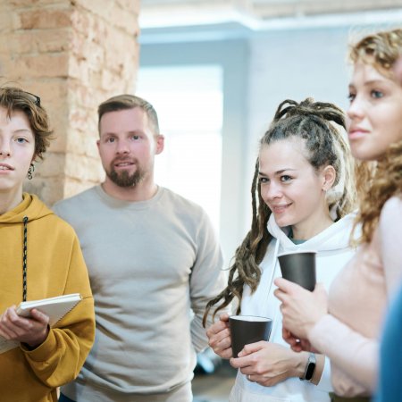 Café de la création d'entreprise avec témoignages de créateurs